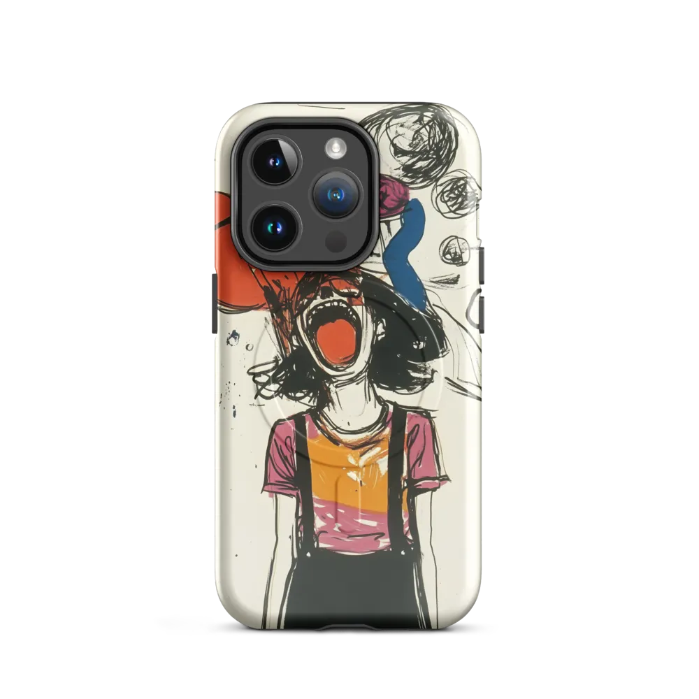 Echoes of Anguish | Phone Case |  14 Pro | MagSafe® Tough Case | Glossy