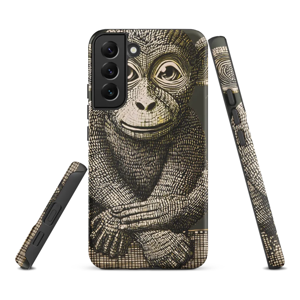 Intricate Primate Portrait