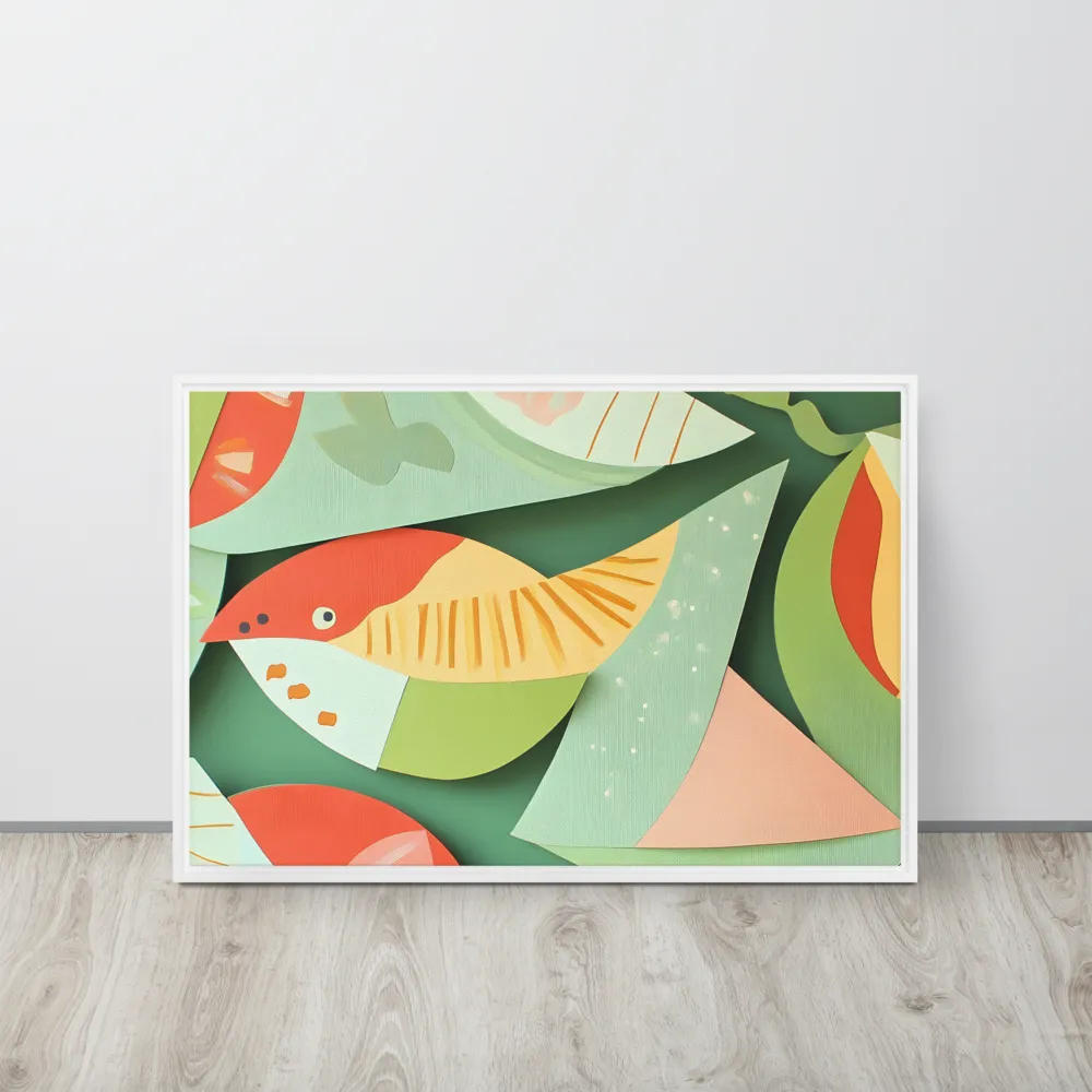 Nature's Palette | Canvas with White Frame | 20″×30″