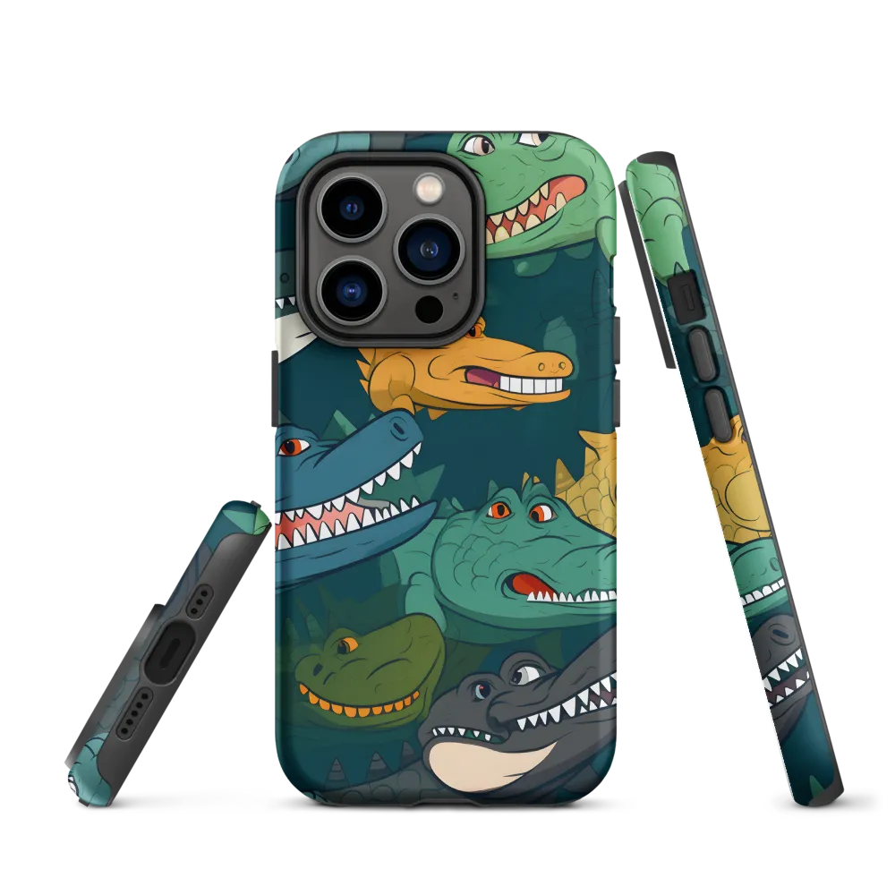 Cheerful Crocodilian Parade