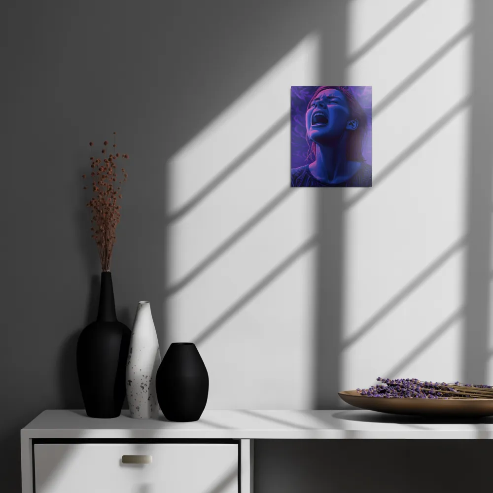 Echoes of Anguish | Metal Print | 8″×10″