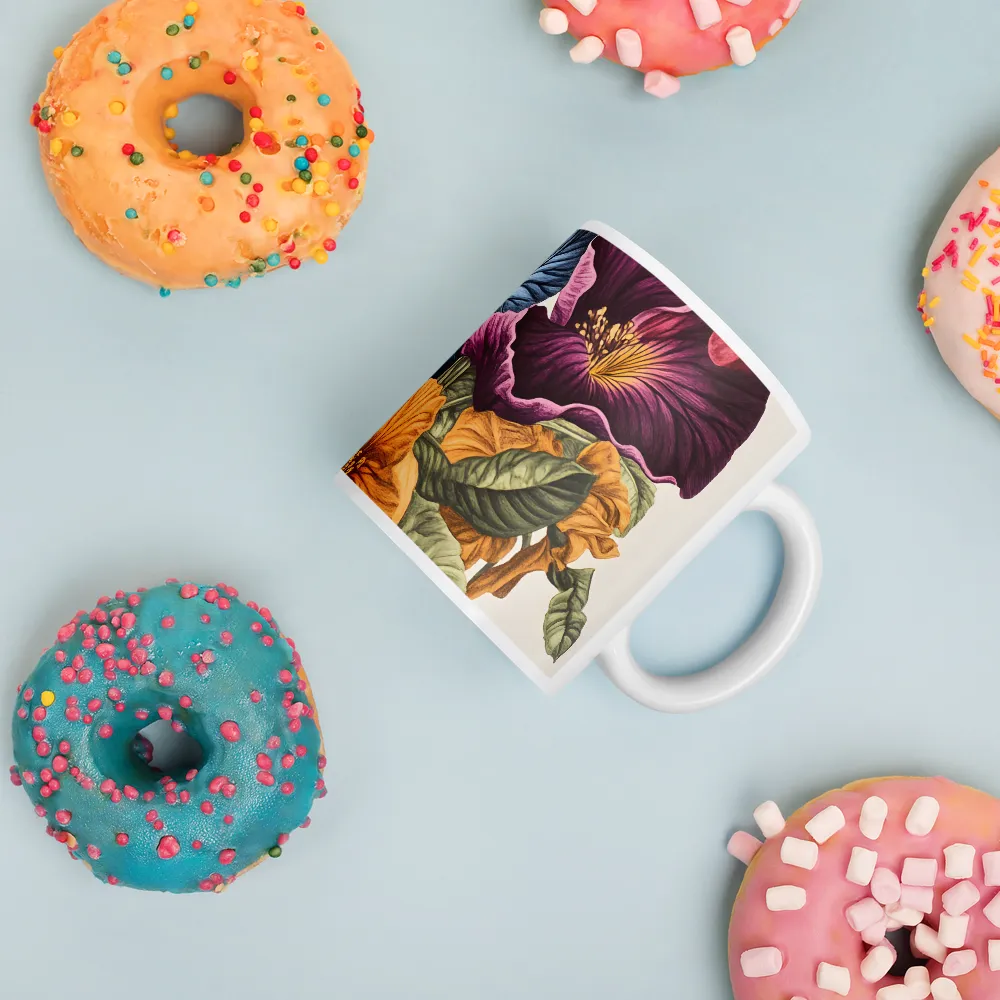 Floral Symphony in Color | Mugs | Multiple Sizes & Colors