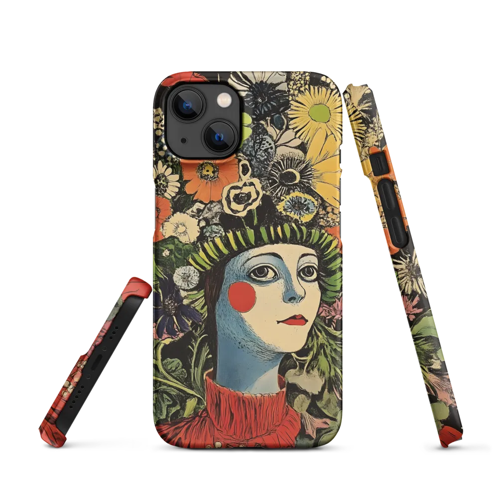 Floral Whimsy: A Portrait of Nature's Embrace