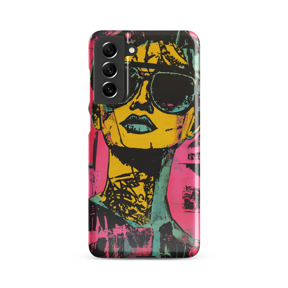 Confident Portrait in Neon Colors