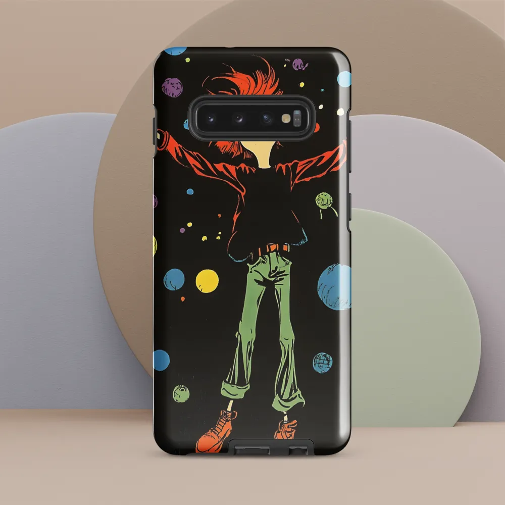 Embracing the Universe of Joy | Phone Case |  S10 Plus | Tough Case | Glossy