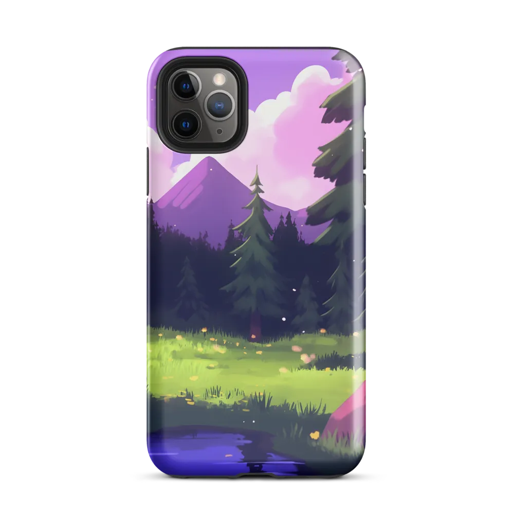 Tranquil Mountain Escape | Phone Case |  11 Pro Max | Tough Case | Glossy