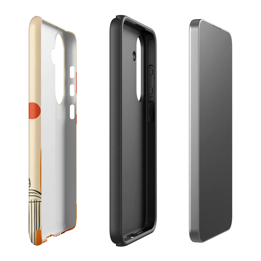 Contemplation of the Stars | Phone Case |  S24 Plus | Tough Case | Matte