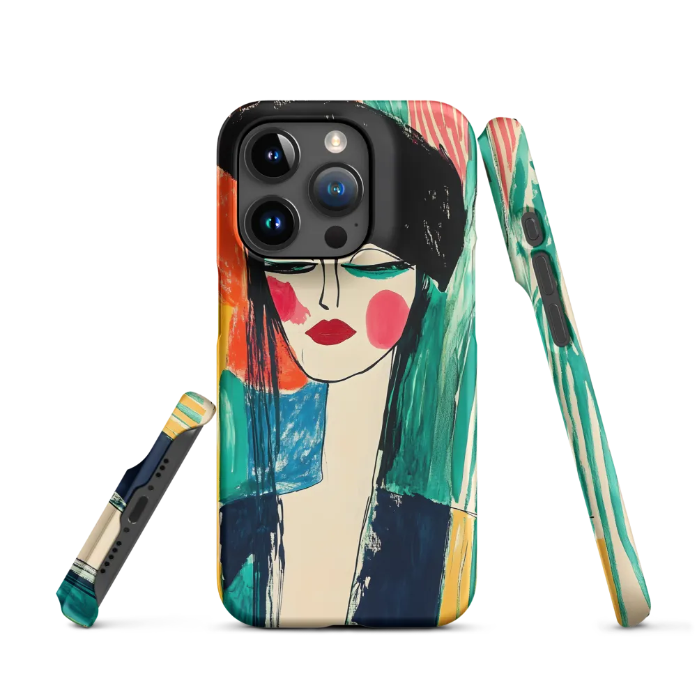 Portrait of Confidence | Phone Case |  15 Pro | Snap Case | Matte
