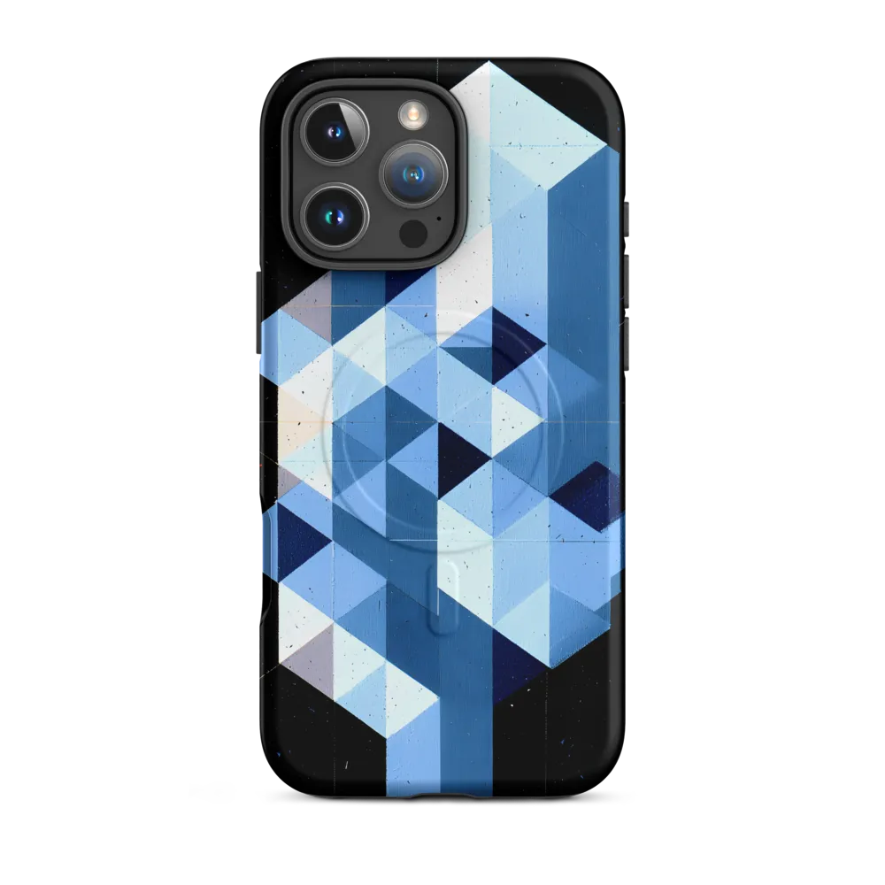 Blueprint of Depth | Phone Case |  16 Pro Max | MagSafe® Tough Case | Matte