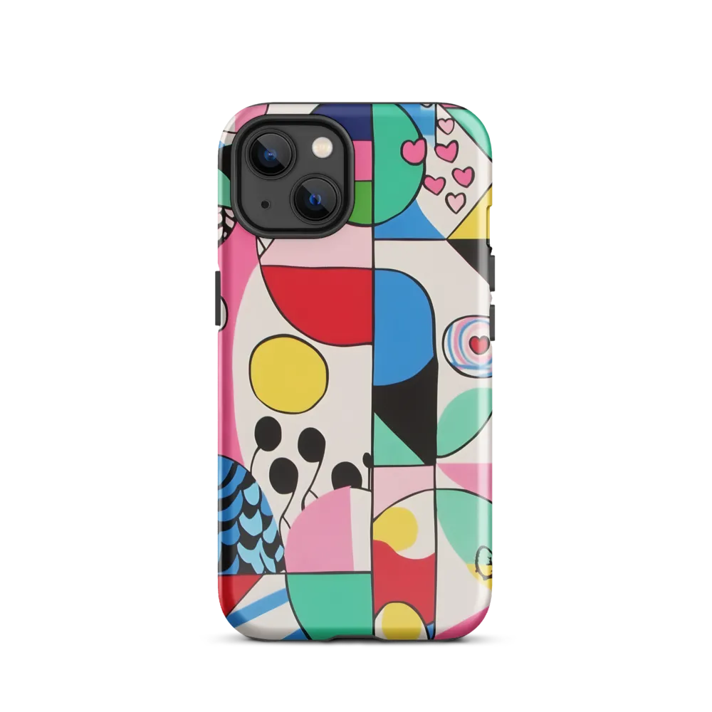 Dynamic Interplay of Shapes | Phone Case |  13 | Tough Case | Glossy