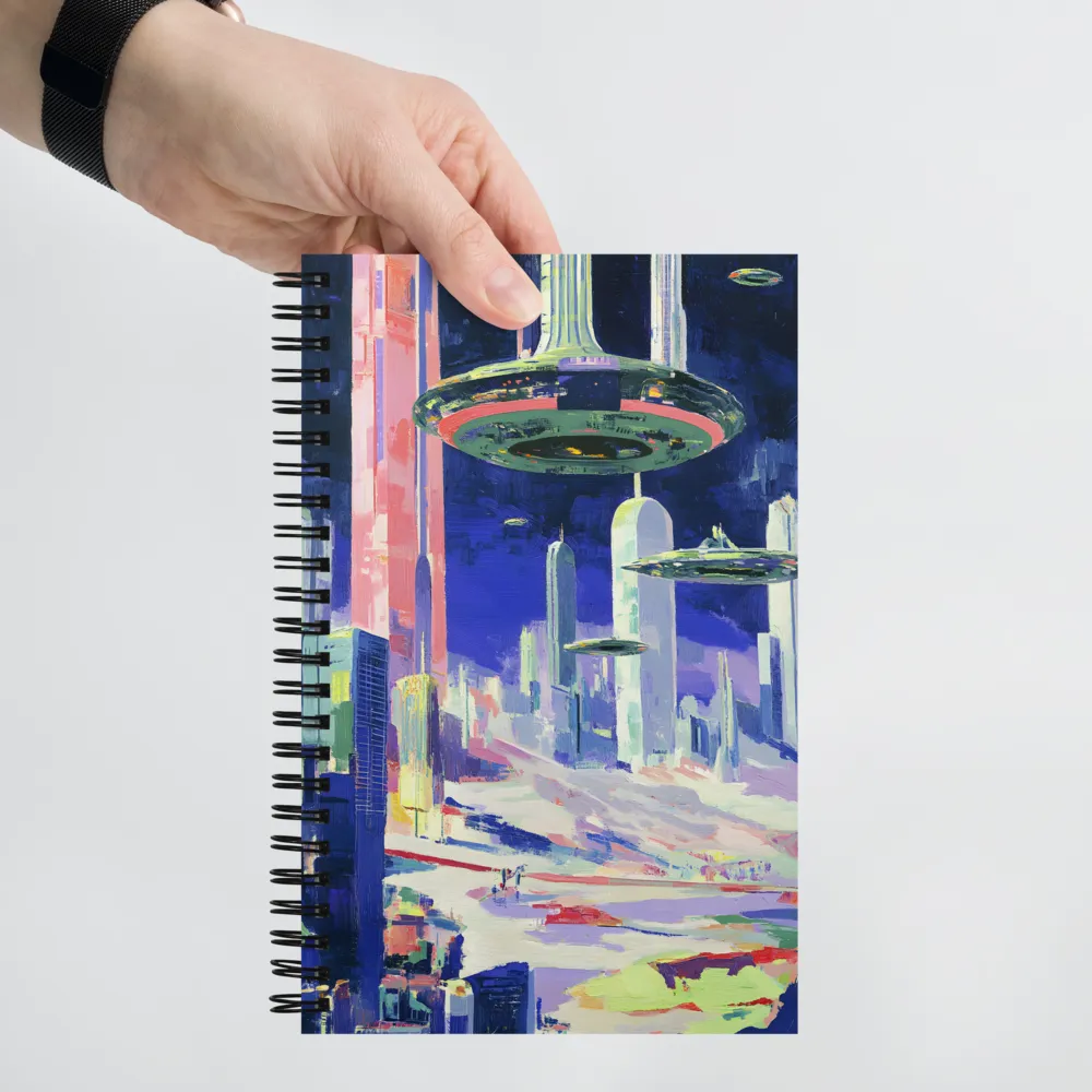 Visions of Tomorrow | Spiral Notebook