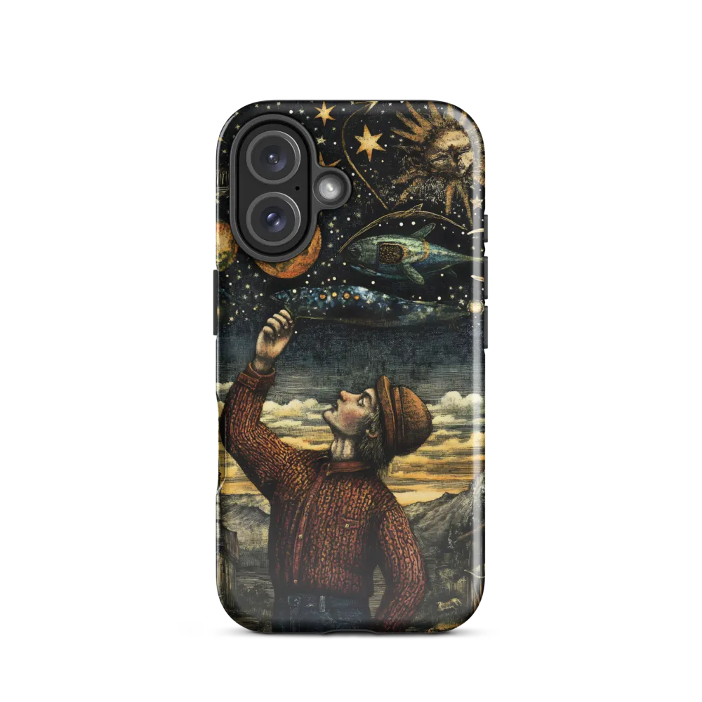 Cosmic Curiosity: A Journey Beyond Earth | Phone Case |  16 | Tough Case | Glossy