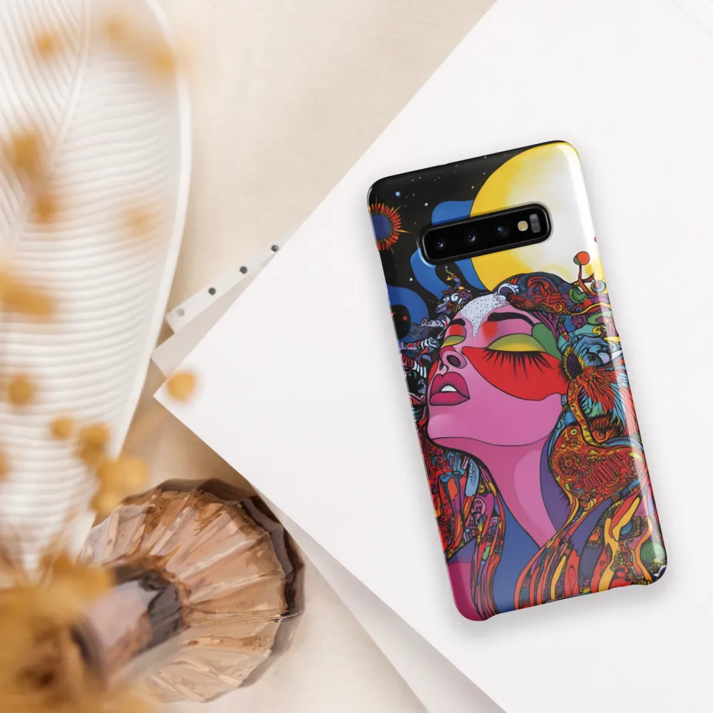 Euphoria in Cosmic Color | Phone Case |  S10 Plus | Snap Case | Glossy