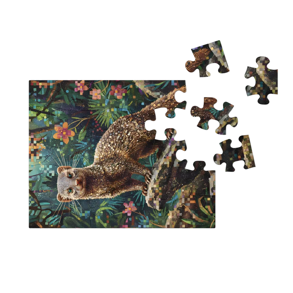Forest Sentinel 
 Jigsaw Puzzle in Tin Box