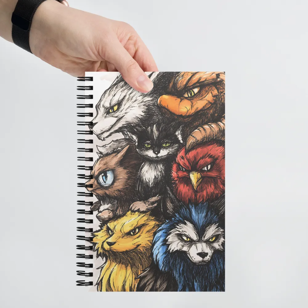 Beasts of Ferocity | Spiral Notebook