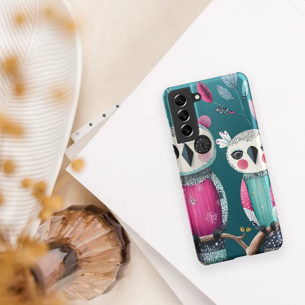 Whimsical Duo: A Celebration of Nature and Color