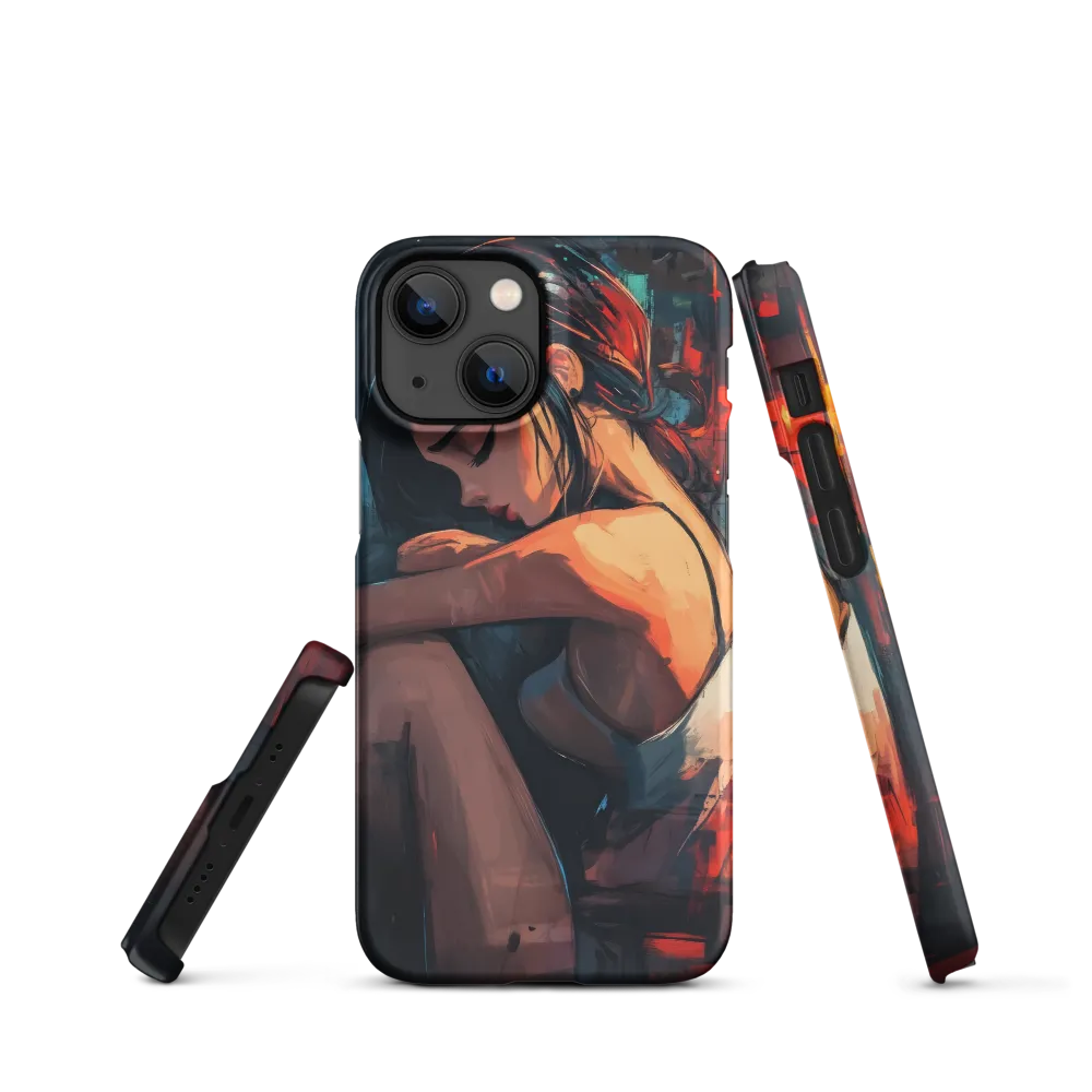 Contemplation in Color | Phone Case |  13 Mini | Snap Case | Matte