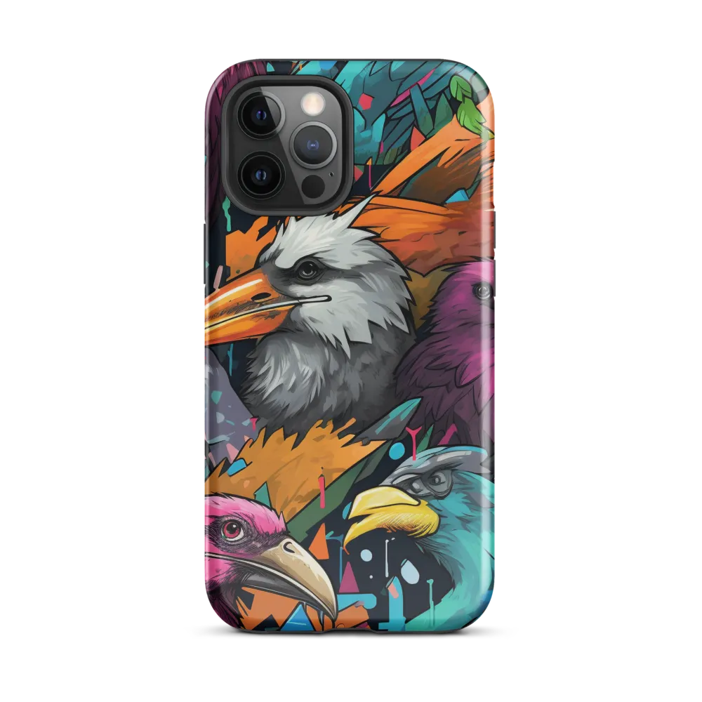 Avian Vortex: A Celebration of Color and Form