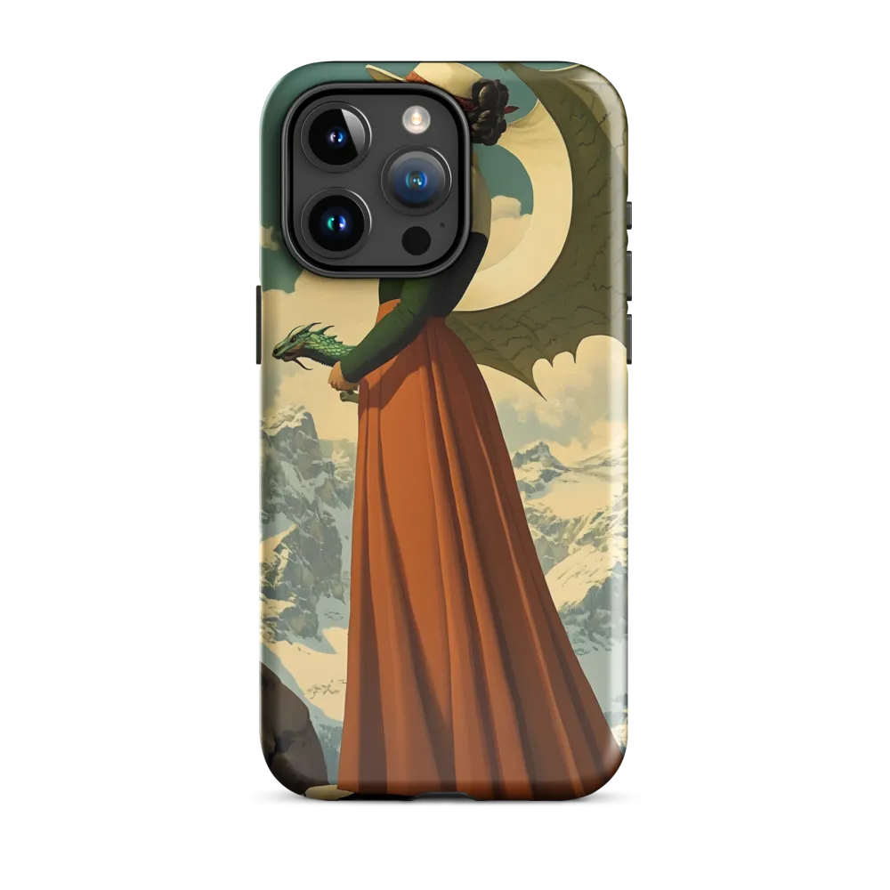 Mystic Harmony: The Dragon Keeper | Phone Case |  15 Pro Max | Tough Case | Glossy