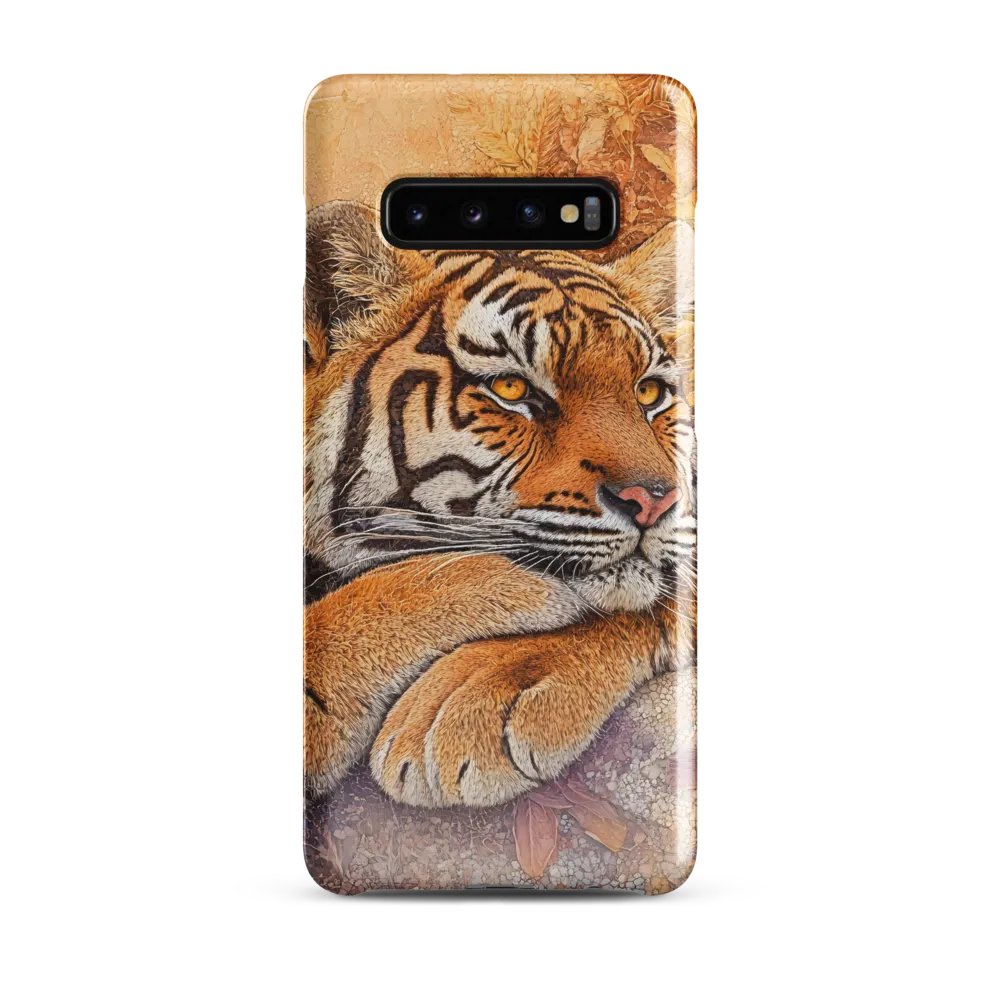 Serenity of the Tiger | Phone Case |  S10 Plus | Snap Case | Glossy