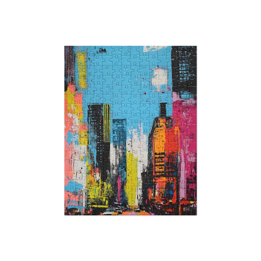 Urban Vortex of Color | Jigsaw Puzzle | 252/520 pieces