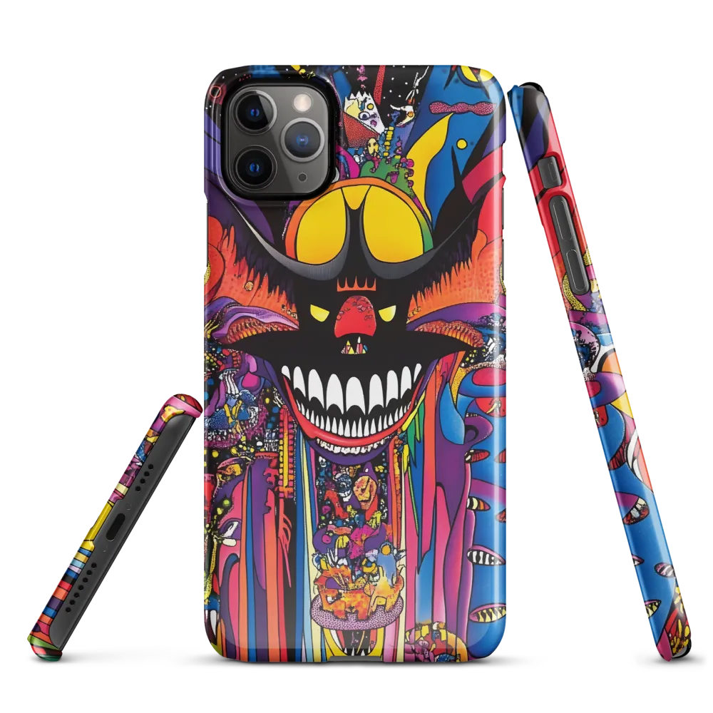 Whimsical Chaos: A Psychedelic Journey | Phone Case |  11 Pro Max | Snap Case | Glossy