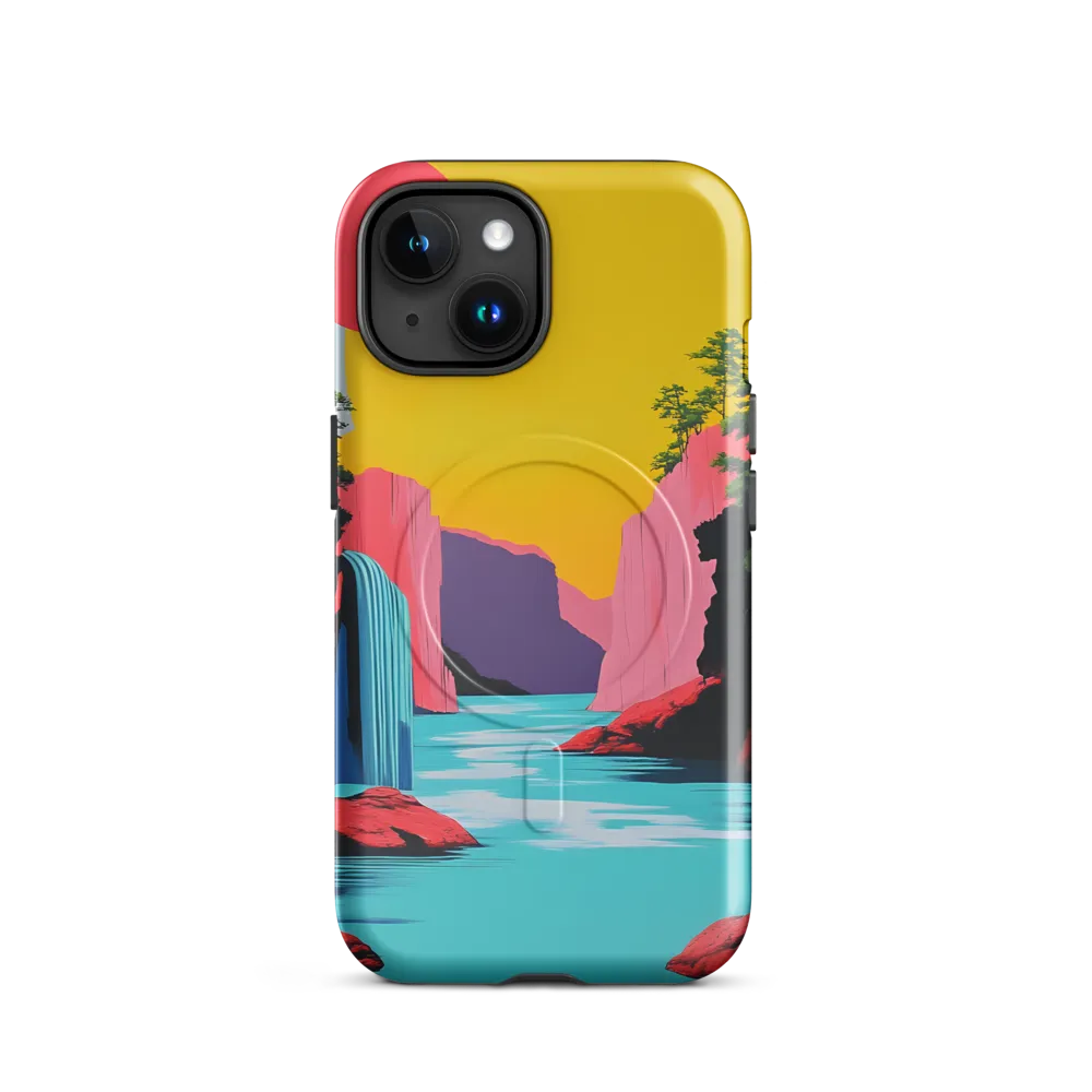 Dreamscape of Pink Cliffs and Turquoise Waters