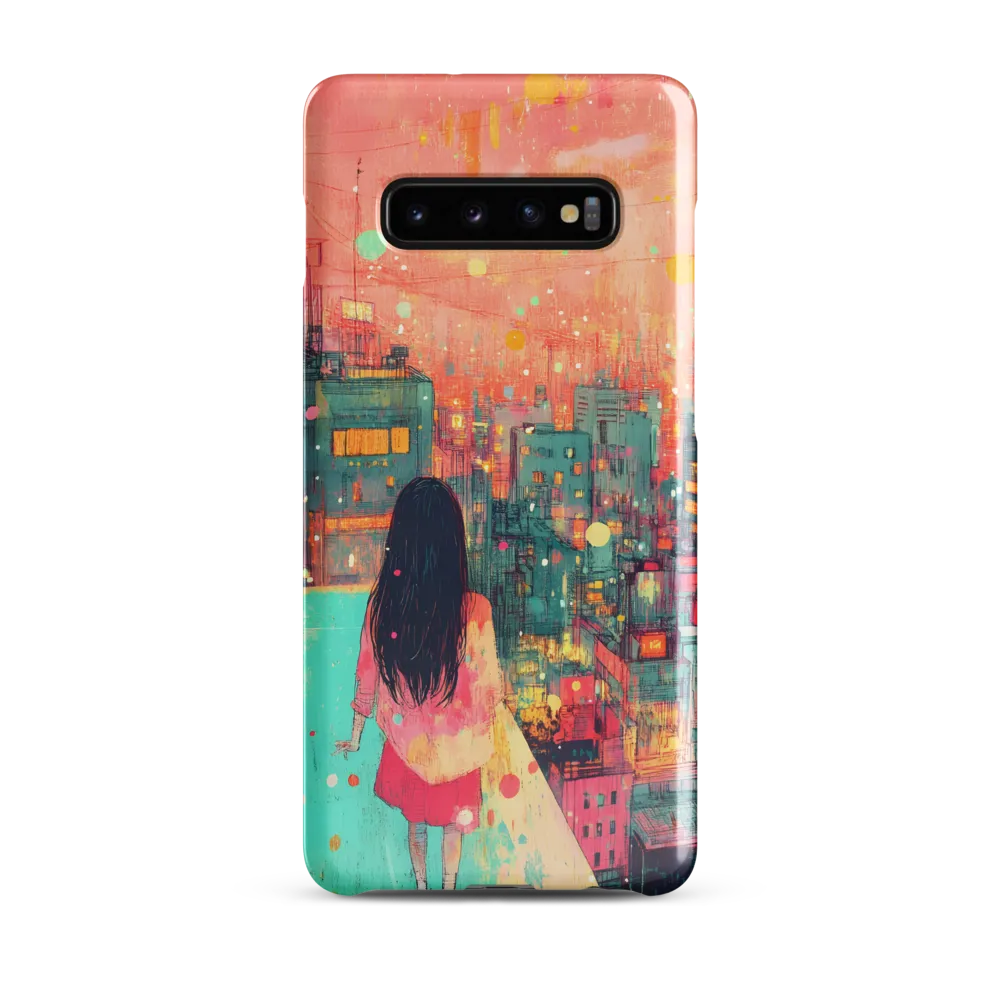 Serenity Above the City | Phone Case |  S10 Plus | Snap Case | Glossy