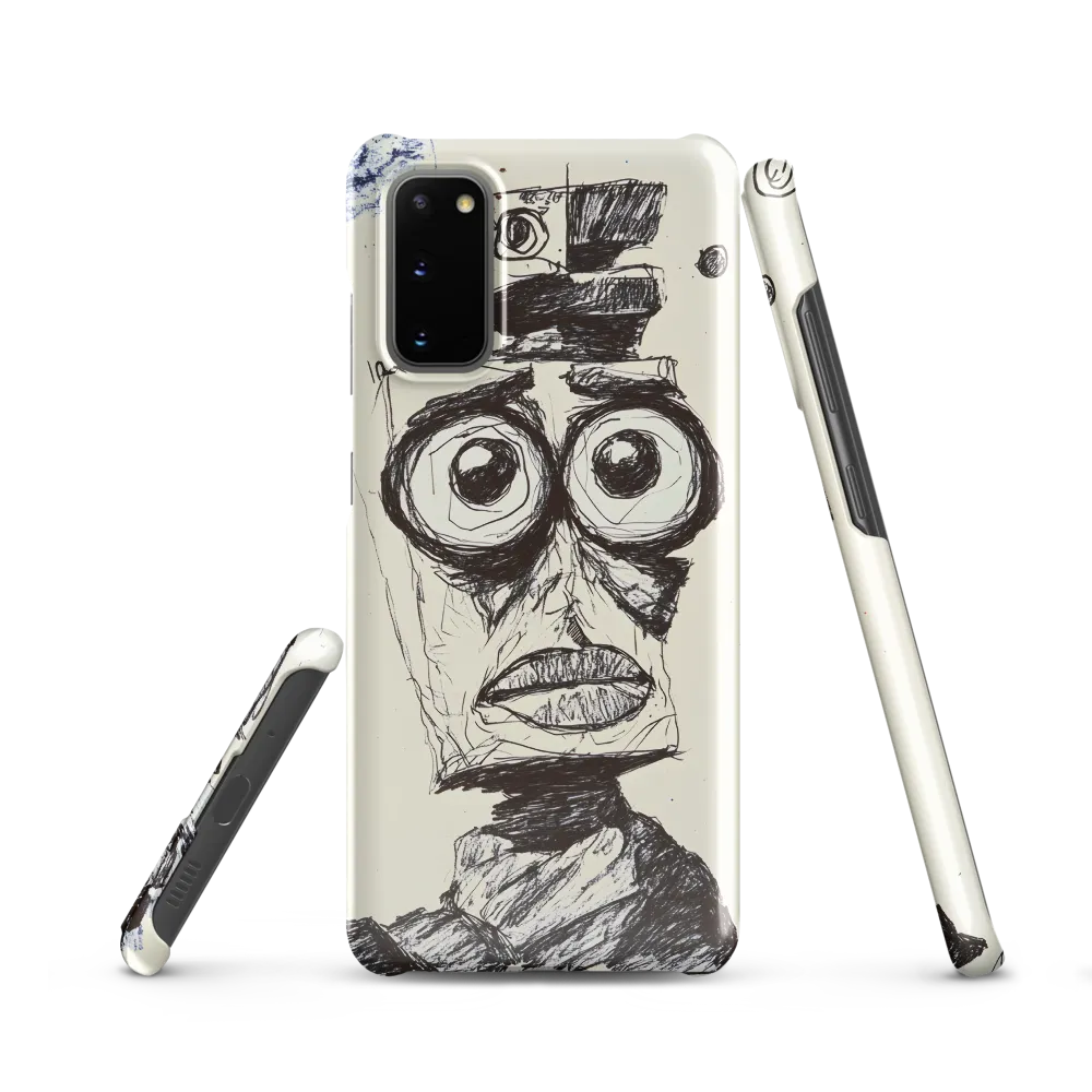Abstract Surrealist Figure in Cubism