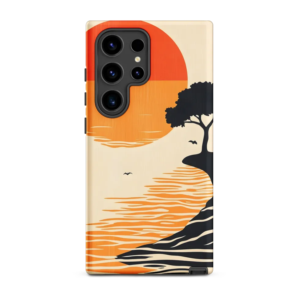 Serene Sunset | Phone Case |  S24 Ultra | Tough Case | Matte