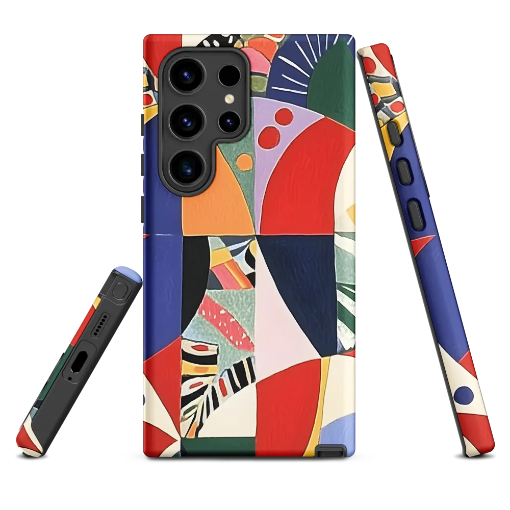 Dynamic Mosaic Symmetry | Phone Case |  S24 Ultra | Tough Case | Matte