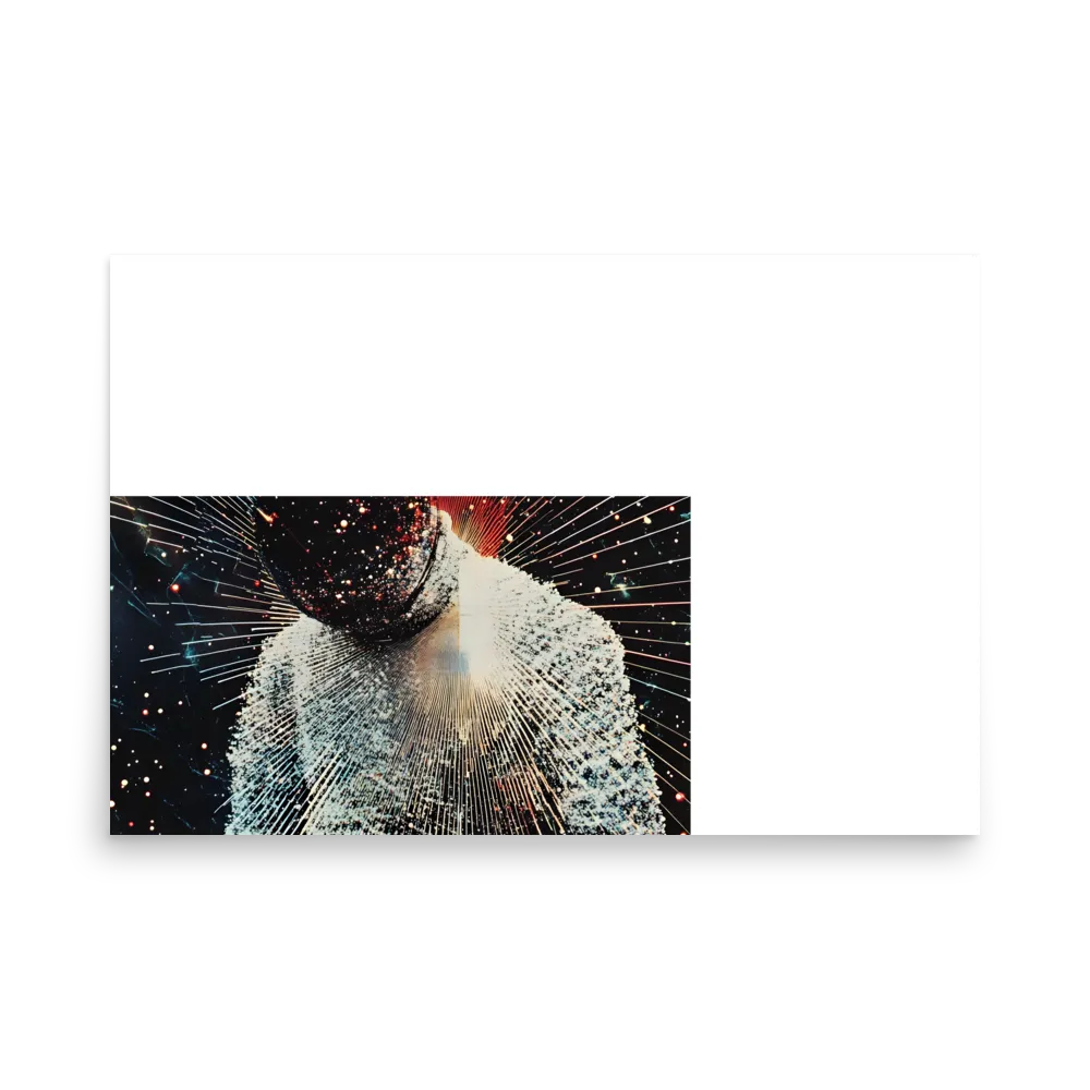 Ethereal Astronaut: A Journey Through the Cosmos | Poster | 24″×36″