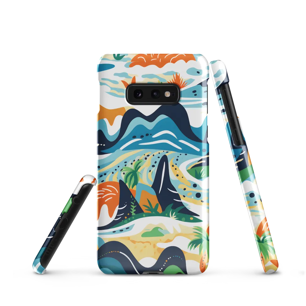 Abstract Tropical Landscape