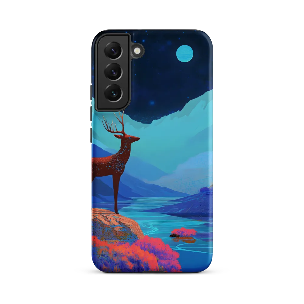 Cosmic Serenity: The Starlit Stag
