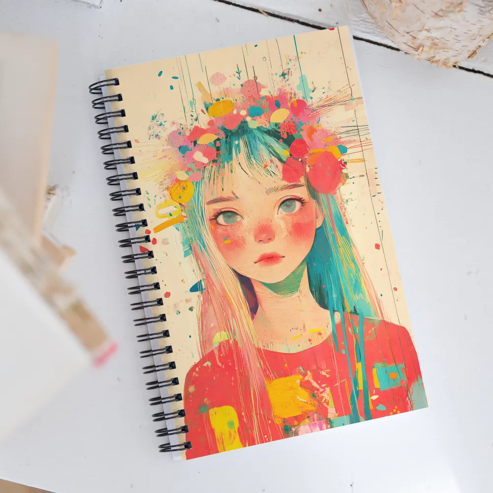 Whimsical Blossom | Spiral Notebook