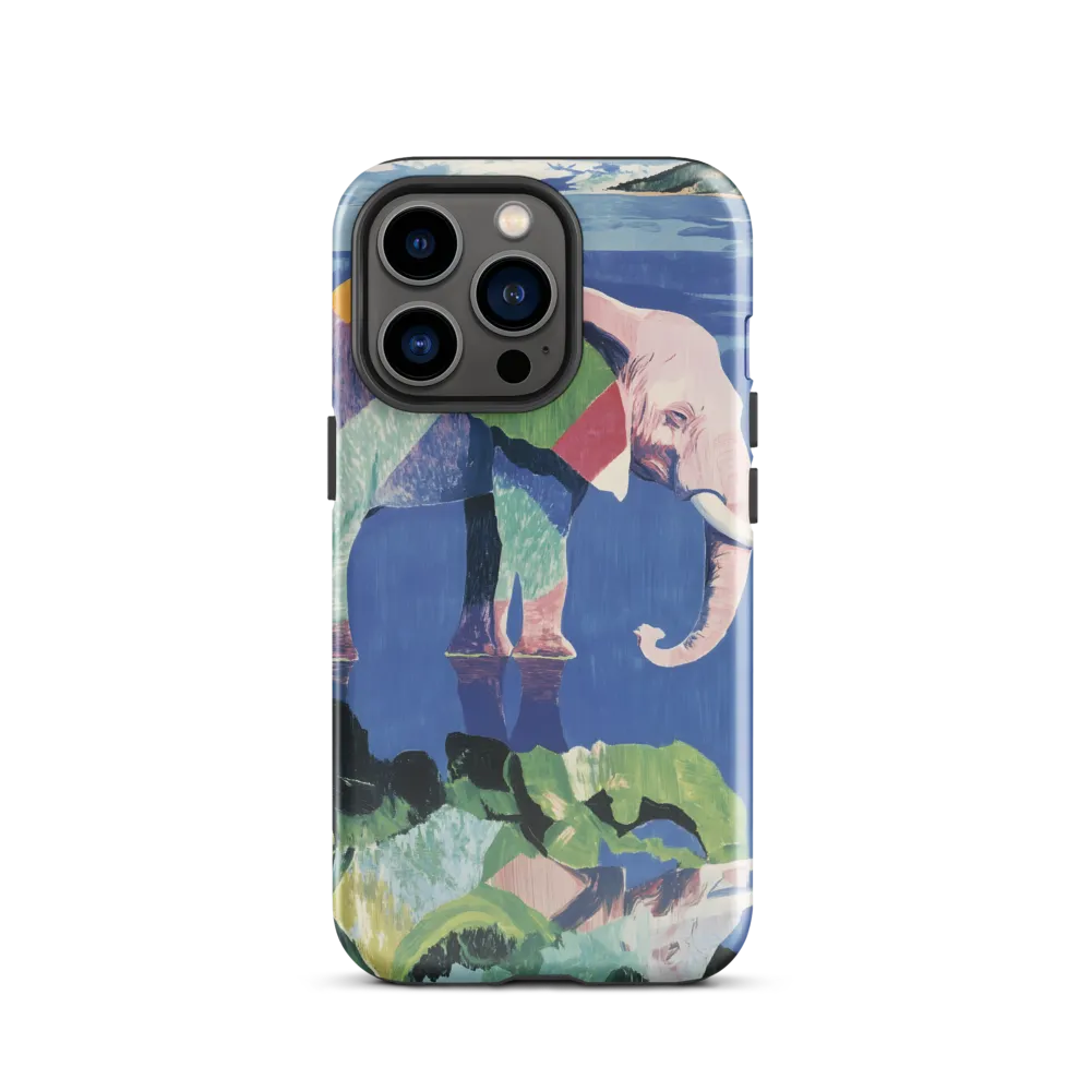 Serenity in Color: The Elephants of Reflection