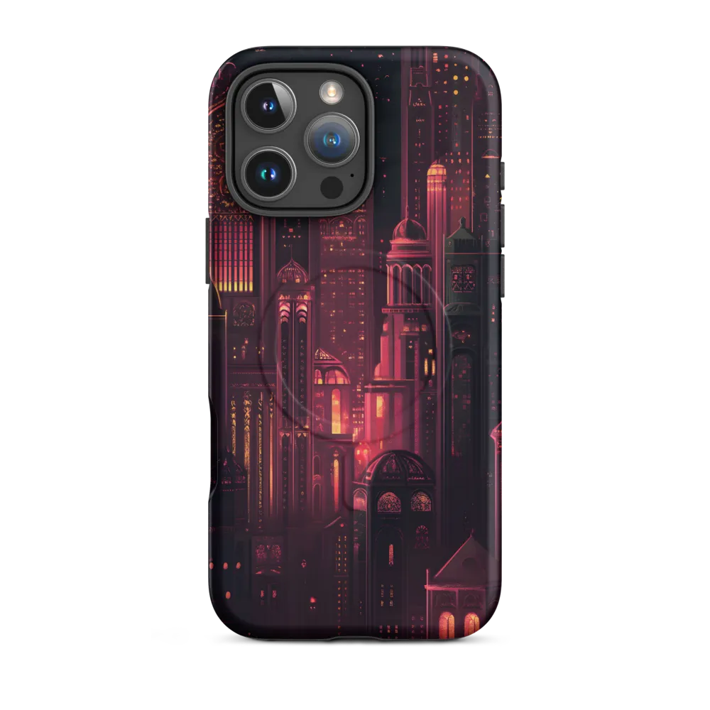 Mystical Metropolis: Dreams of Light | Phone Case |  16 Pro Max | MagSafe® Tough Case | Matte