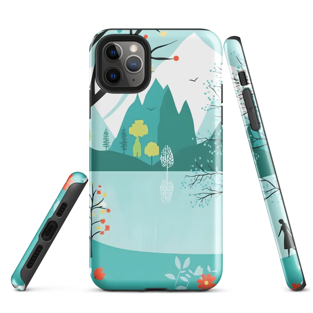 Whispers of Serenity | Phone Case |  11 Pro Max | Tough Case | Glossy