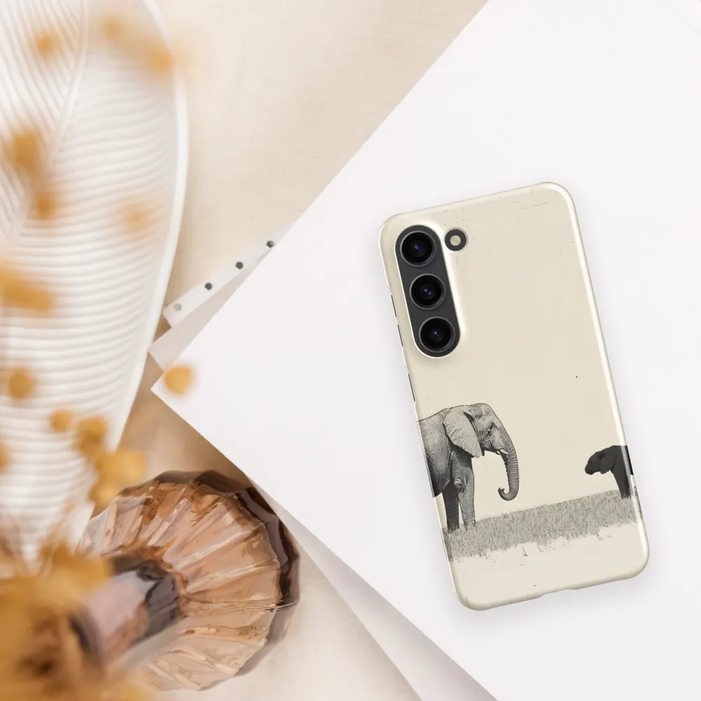 Contrasting Companions | Phone Case |  S23 | Snap Case | Glossy