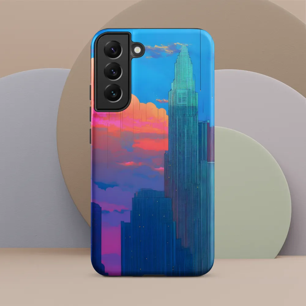 Twilight Reflections: A Digital Cityscape