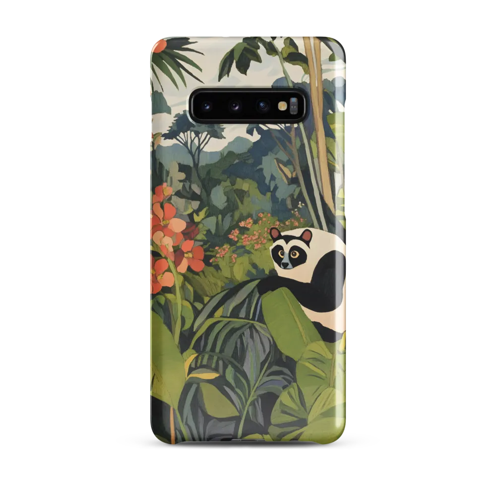 Panda in Paradise | Phone Case |  S10 Plus | Snap Case | Glossy