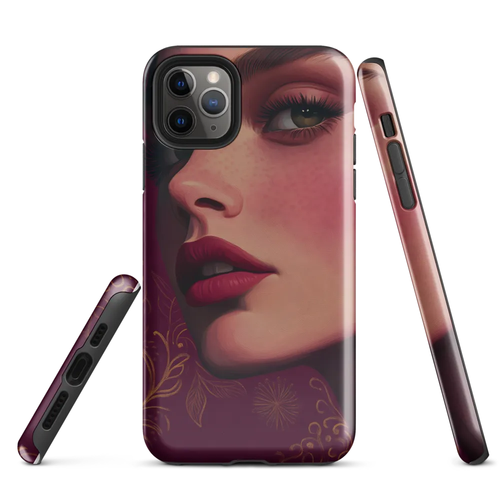 Portrait of Serene Beauty | Phone Case |  11 Pro Max | Tough Case | Glossy