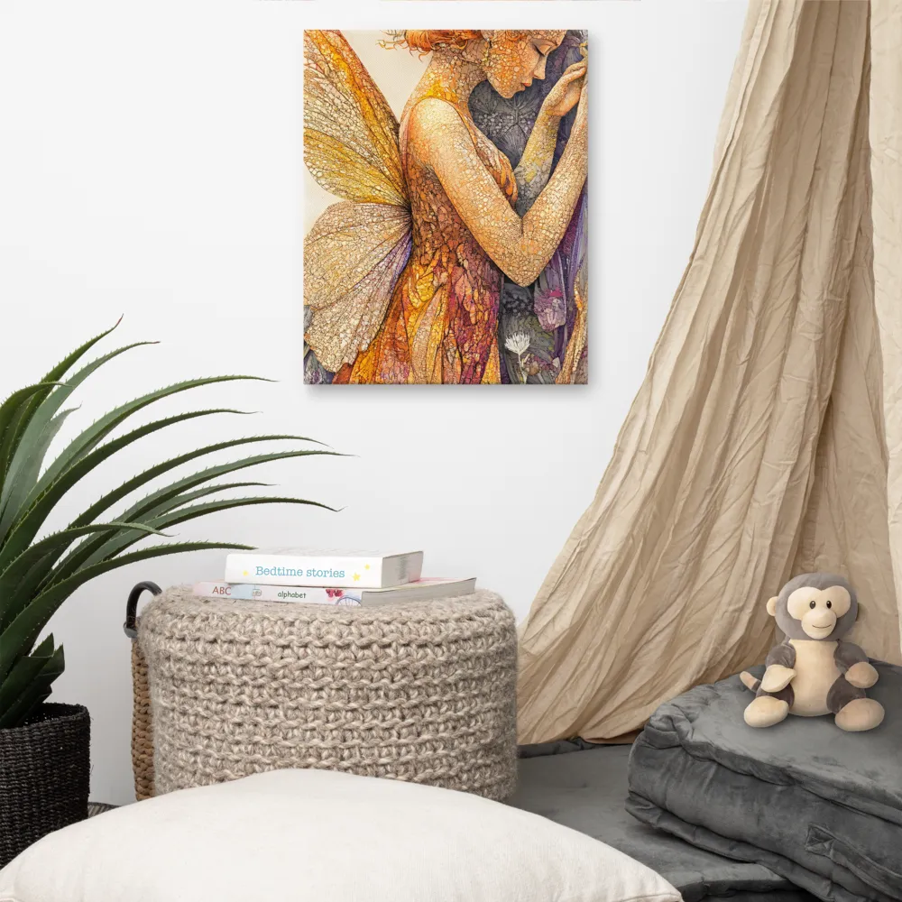 Whispers of the Frosted Meadow | Canvas | 16″×20″