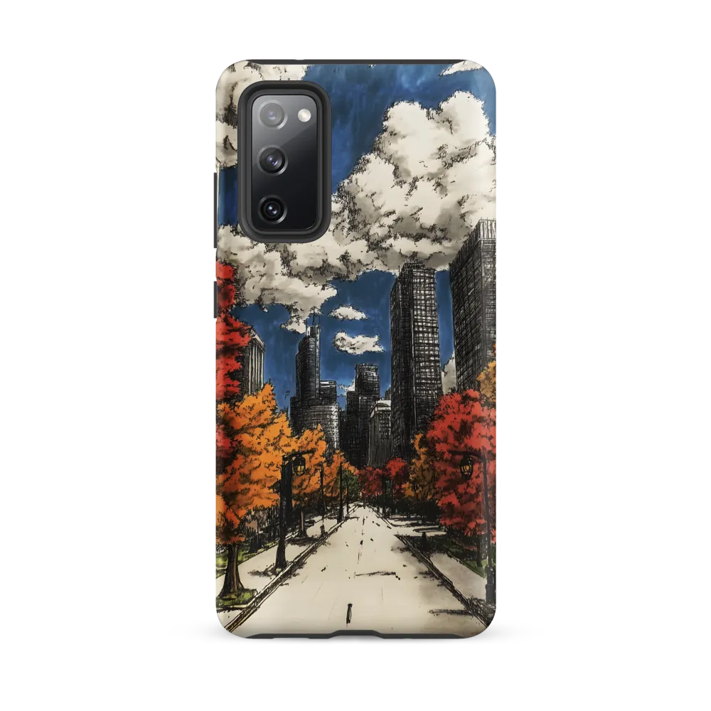 Autumn Serenity in the City | Phone Case |  S20 FE | Tough Case | Matte