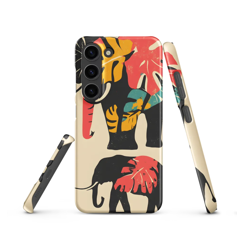 Tropical Elegance: The Elephant's Dance