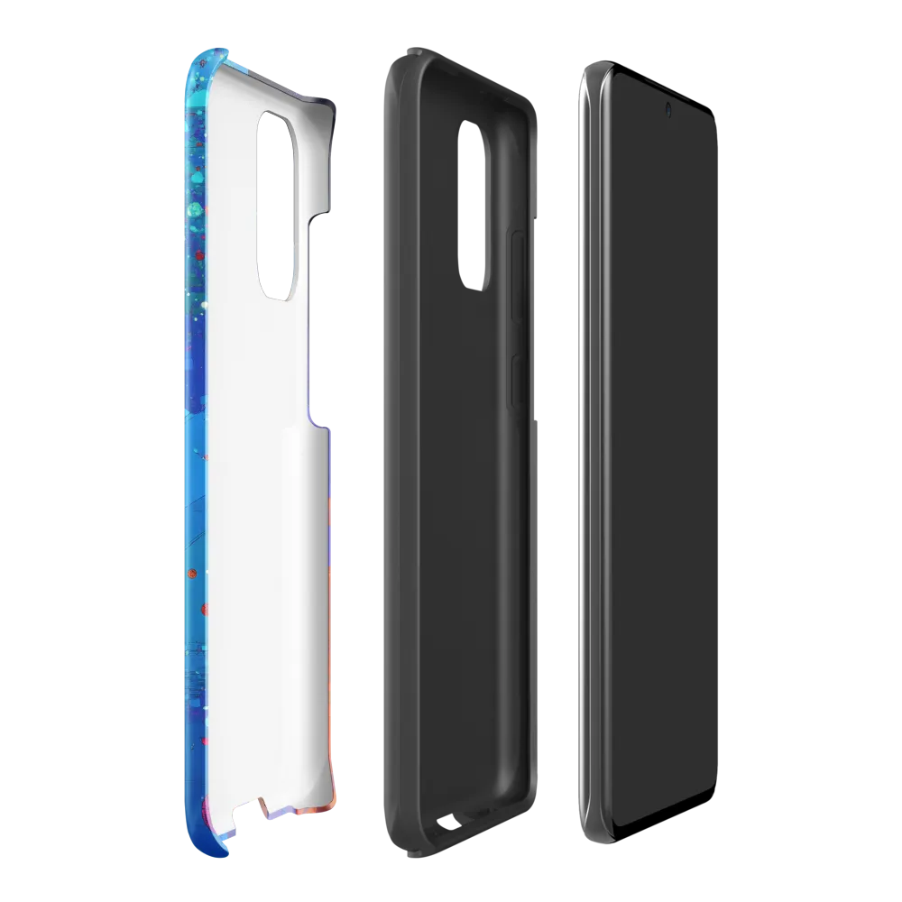 Cosmic Exploration: The Astronaut's Journey | Phone Case |  S20 Plus | Tough Case | Glossy