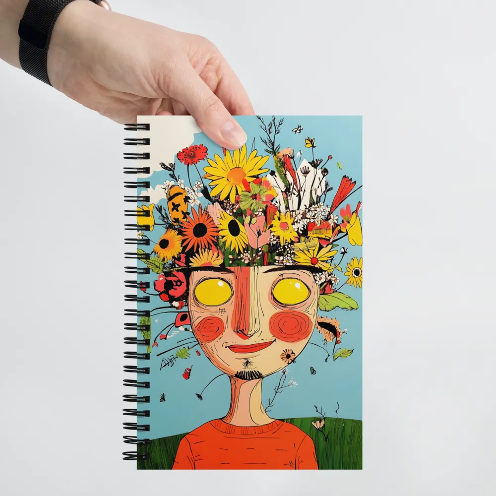 Whimsical Bloom | Spiral Notebook