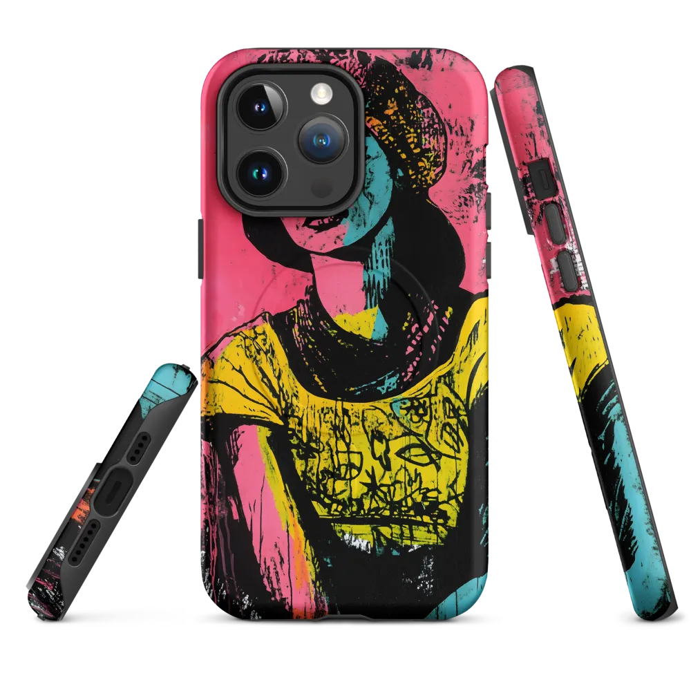 Urban Elegance: A Graffiti Portrait