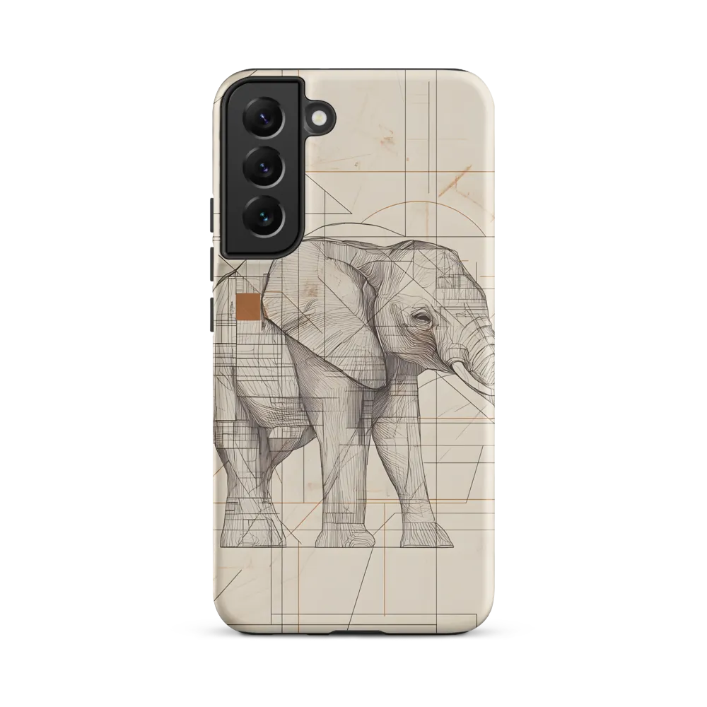 Geometric Elegance: The Steel Elephant