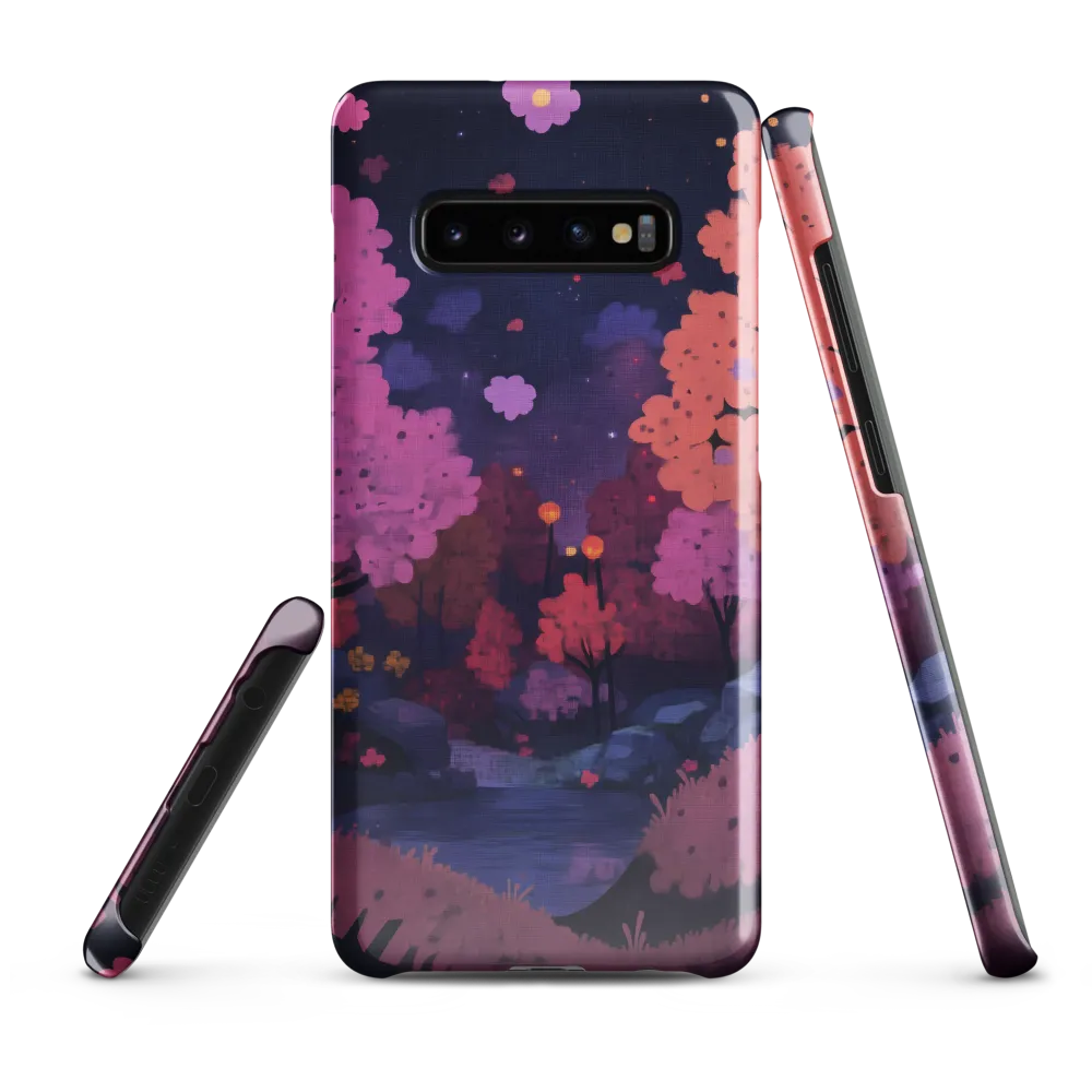 Whispers of Spring: A Serene Landscape | Phone Case |  S10 Plus | Snap Case | Glossy